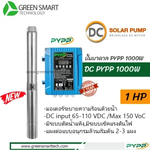 ปั้มบาดาล PYPP DC 4SPW 1000W
